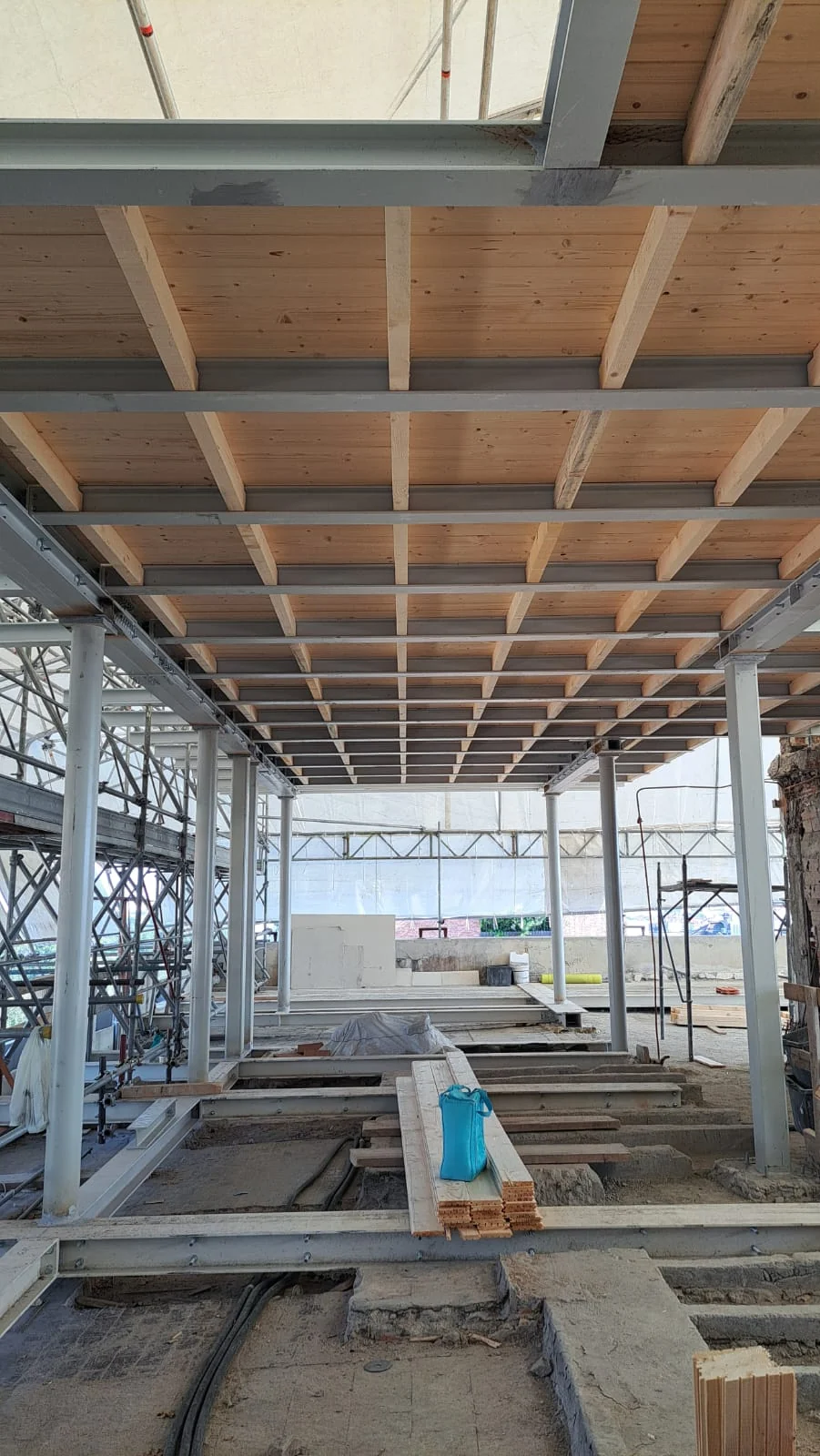 Cantiere: struttura dei solai