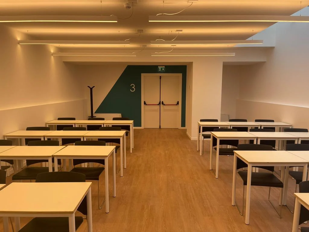 Uffici Randstad: aula di formazione